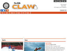 Tablet Screenshot of kuaclaw.com